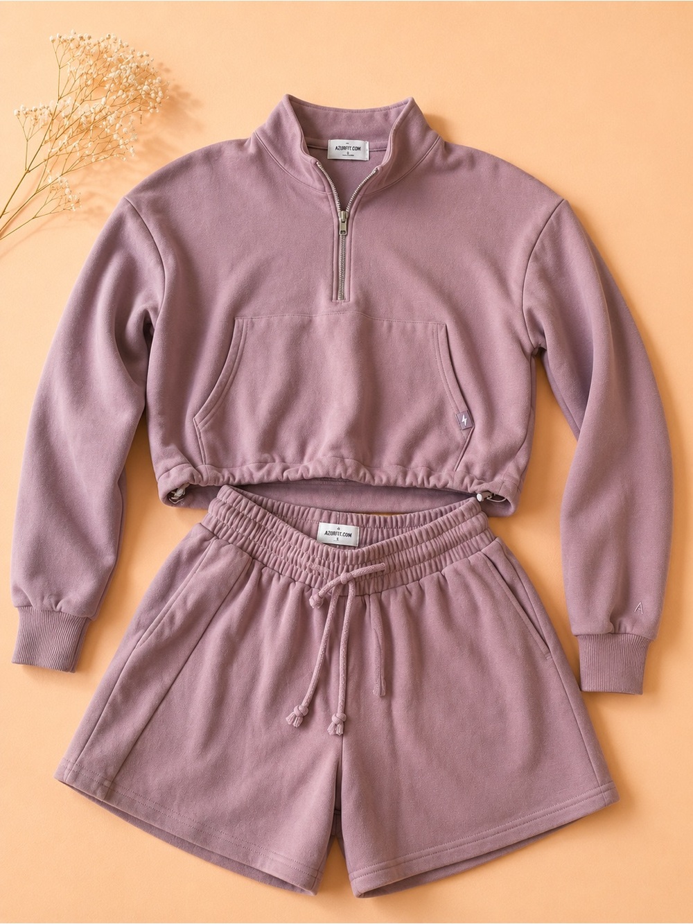 AZUR FIT LOUNGE SHORT SET